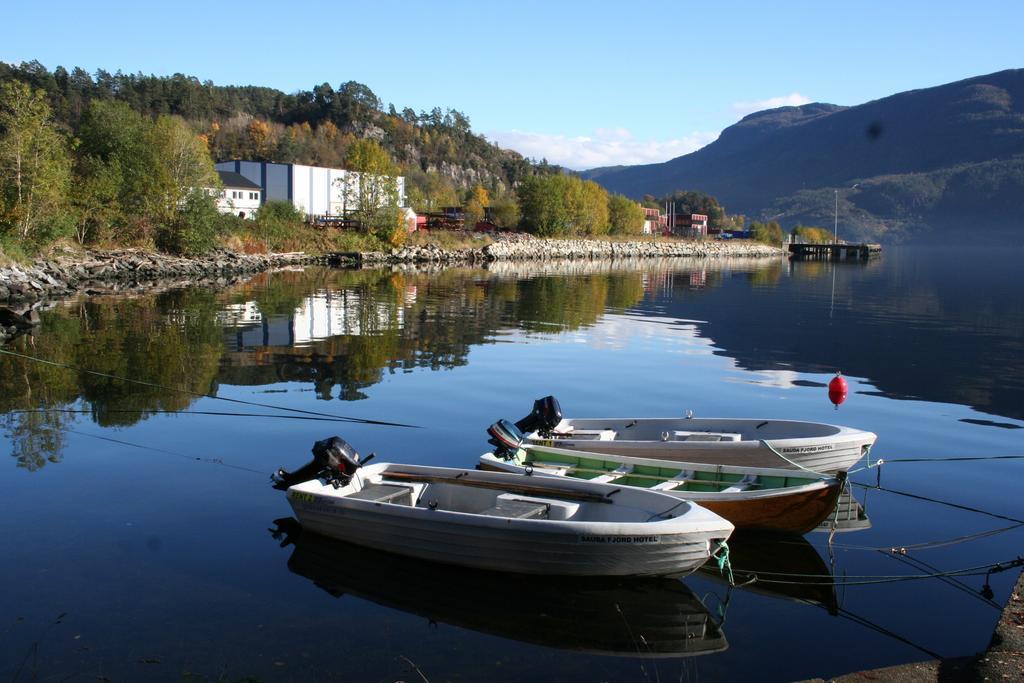 Sauda Fjord Camping Saudasjøen Екстериор снимка